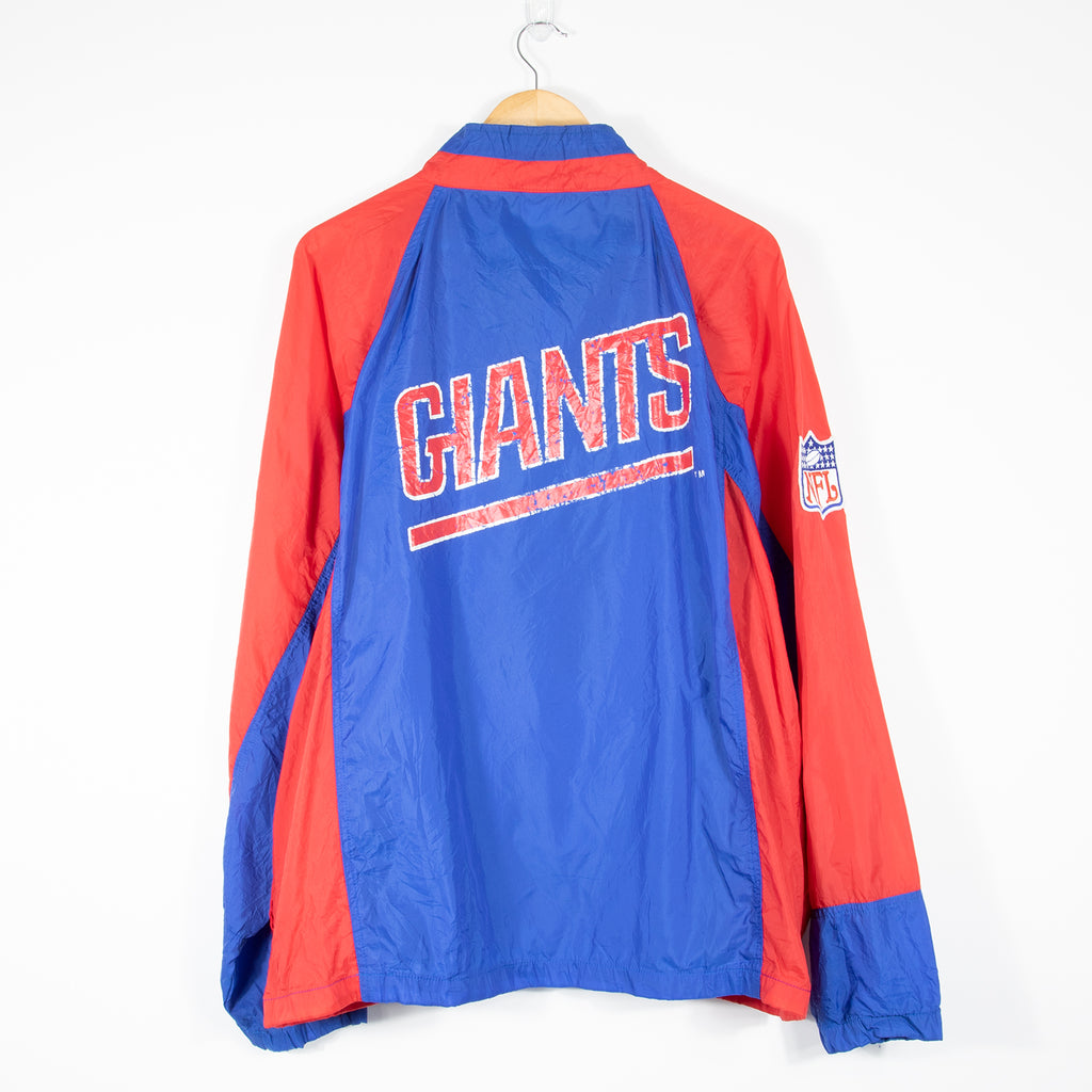 Apex One New York Giants Track Jacket - Blue/Red - Large – Viaduct