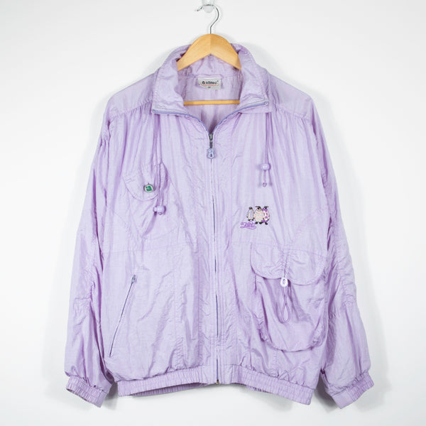 Lilac Penguin Track Jacket - Medium