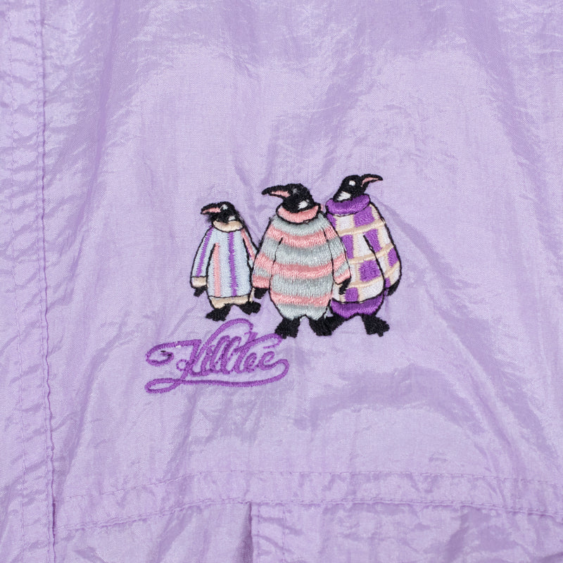 Lilac Penguin Track Jacket - Medium