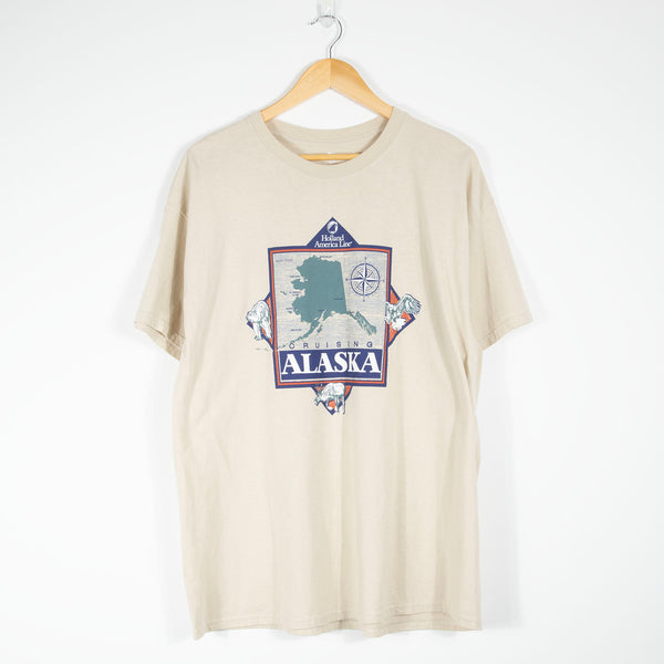 Alaska Cruising T Shirt - Beige - X-Large