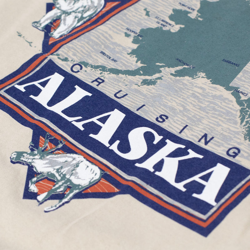 Alaska Cruising T Shirt - Beige - X-Large