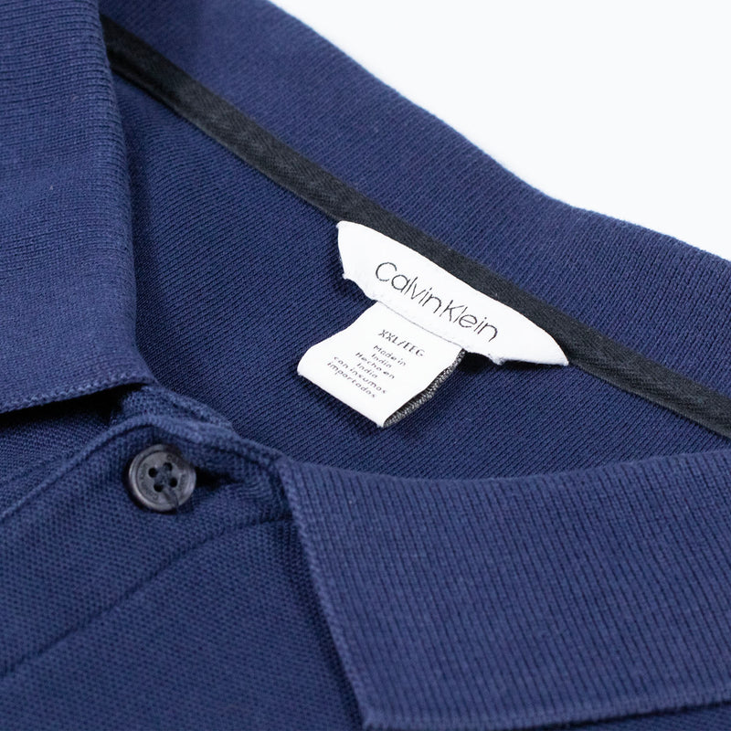 Calvin Klein Polo Shirt - Navy - XX-Large