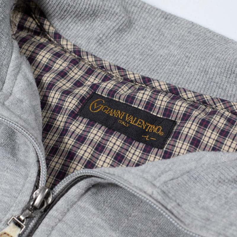 Gianni Valentino 1/4 Sweatshirt - Grey - Large