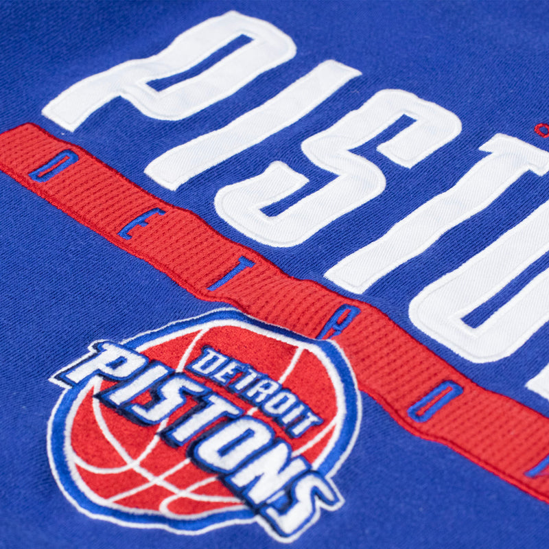 adidas Detroit Pistons Hoodie - Blue - Medium