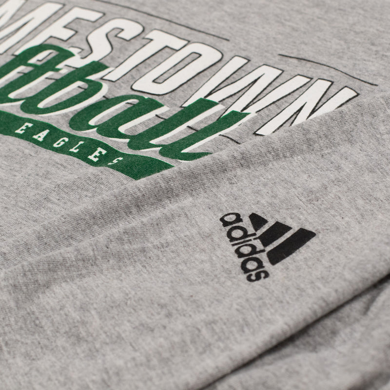 adidas Jamestown Softball Eagles T-Shirt - Grey - Medium