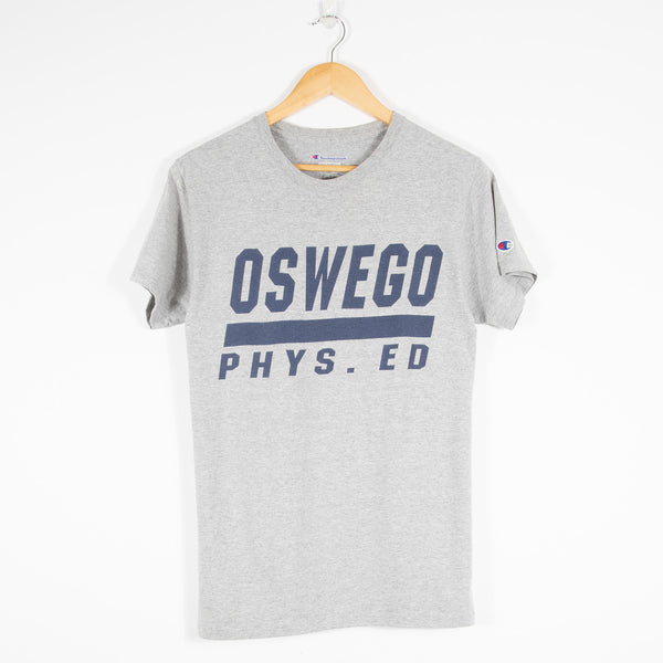 Champion Oswego Phys Ed T-Shirt - Grey - Small