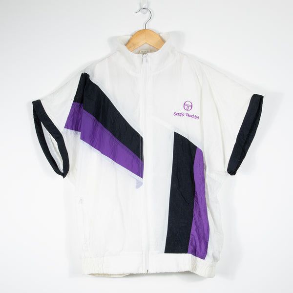 Sergio Tacchini Short Sleeve Track Top - Medium