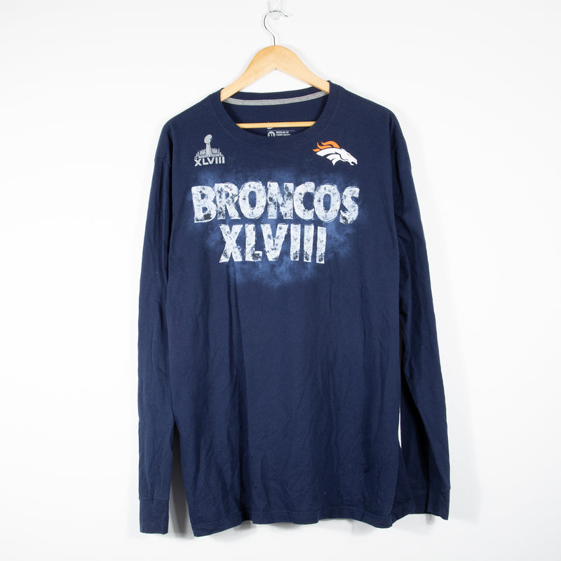 Nike Denver Broncos Super Bowl T-Shirt - X-Large