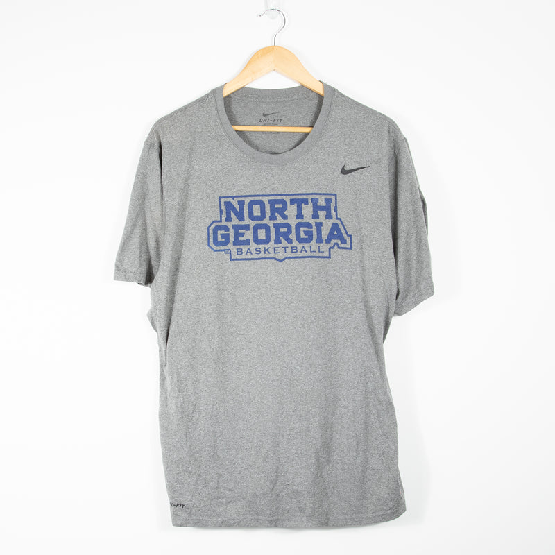 Nike North Georgia Nighthawks Basketball T Shirt - Grey - Large