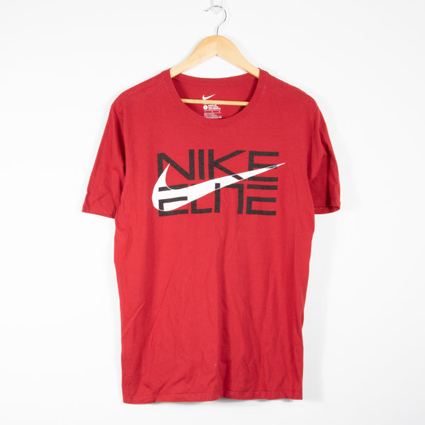 Nike Elite T-Shirt - Red - Medium