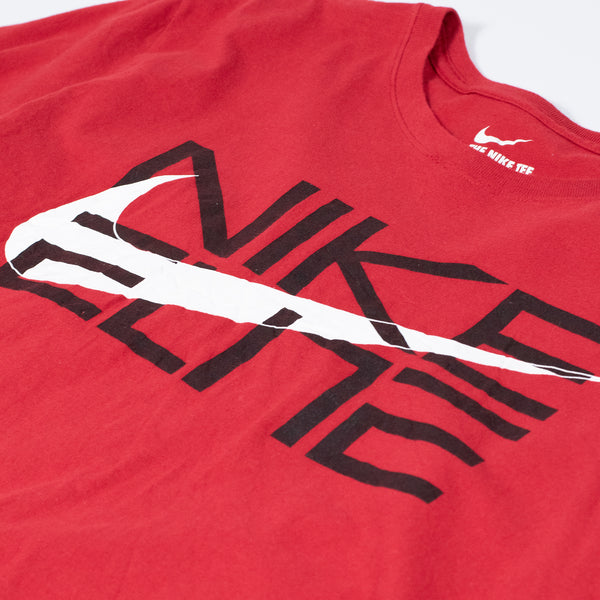 Nike Elite T-Shirt - Red - Medium