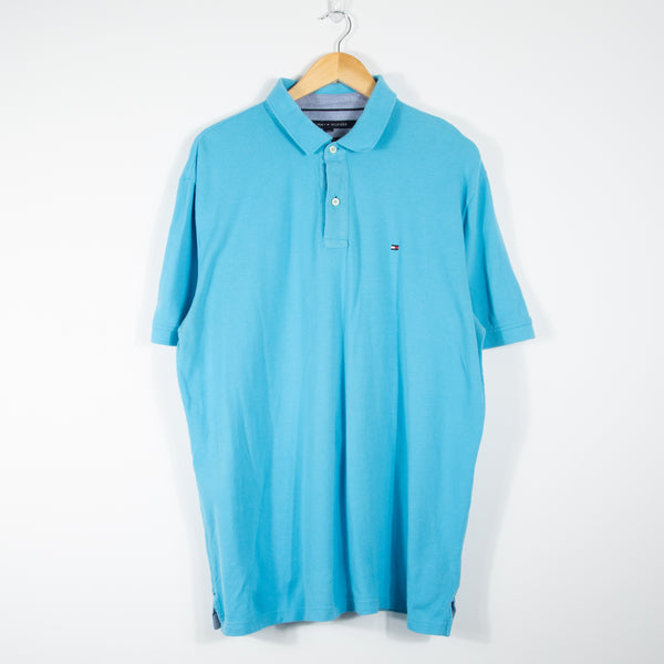 Tommy Hilfiger Polo Shirt - Blue - X-Large - Front