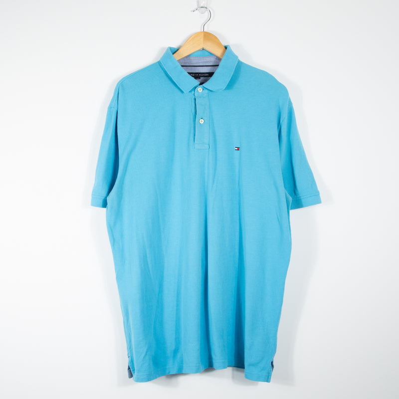 Tommy Hilfiger Polo Shirt - Blue - X-Large - Front