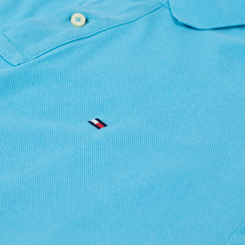 Tommy Hilfiger Polo Shirt - Blue - X-Large - Logo
