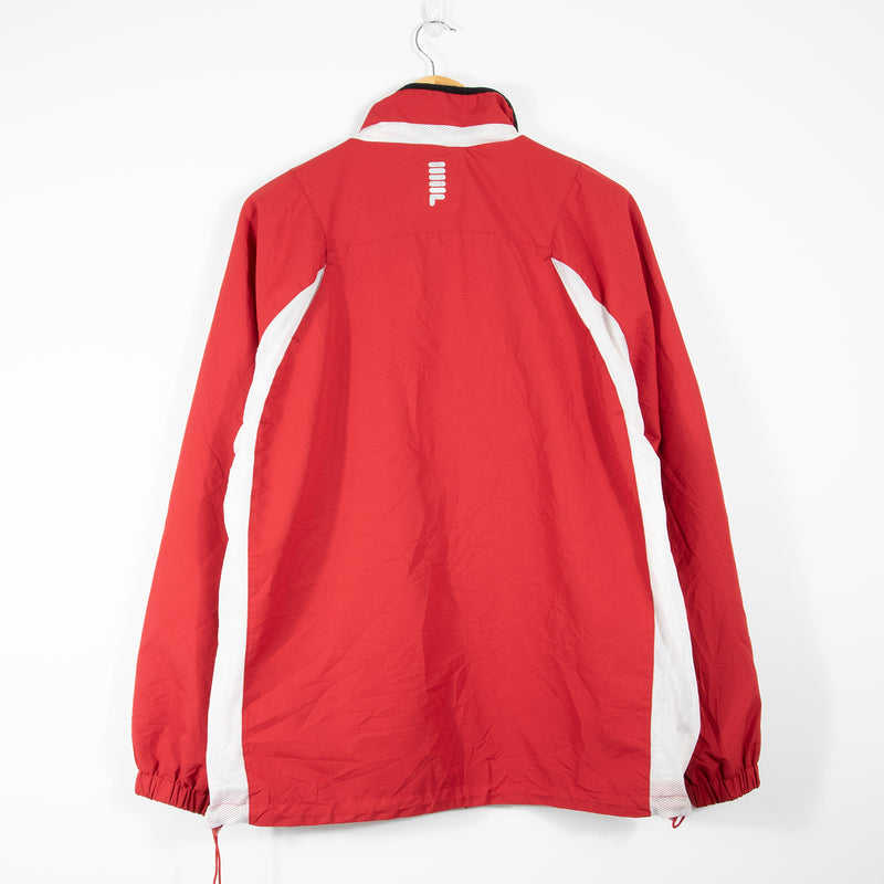 Fila Track Jacket - Red - Large - Back