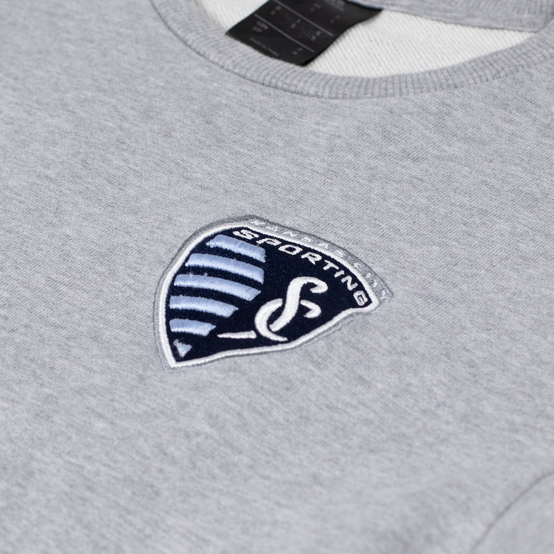 adidas Sporting Kansas City Sweatshirt - Grey - Small - Logo