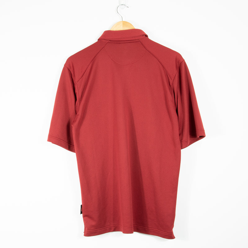 Nike University of Alabama Crimson Tide Polo Shirt - Red - Medium - Back