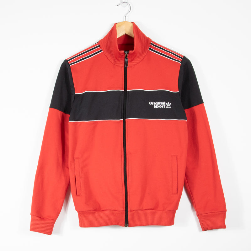 adidas Originals Women's Sports Jacket - Red - Small - Front