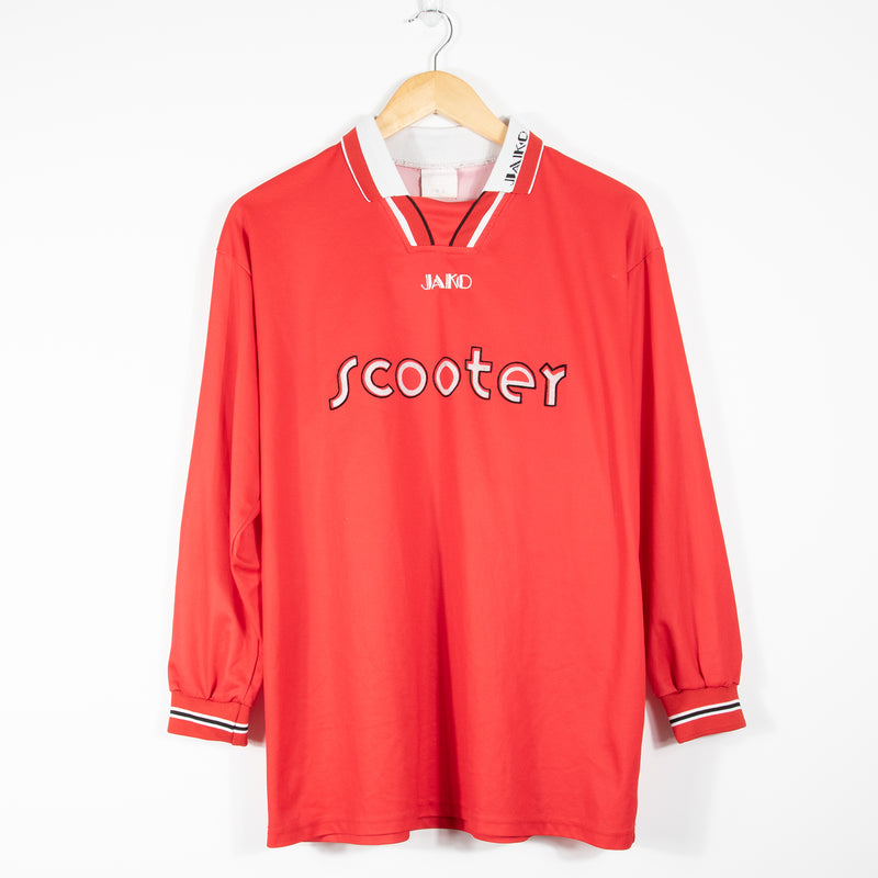 Jako Frisia Loga Football Shirt - Red - Medium – Viaduct Vintage