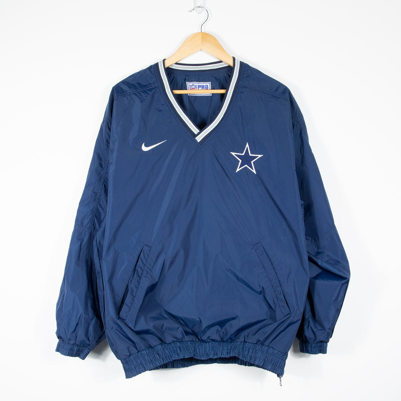 Nike Dallas Cowboys Pullover Jacket - Navy - Alter