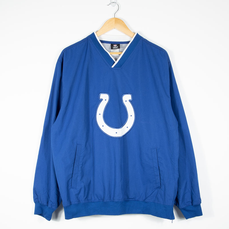 Indianapolis Colts Pullover Jacket - Blue - Front