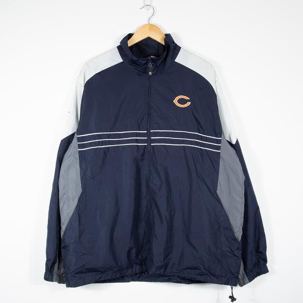 Chicago Bears Track Jacket - Navy - Front