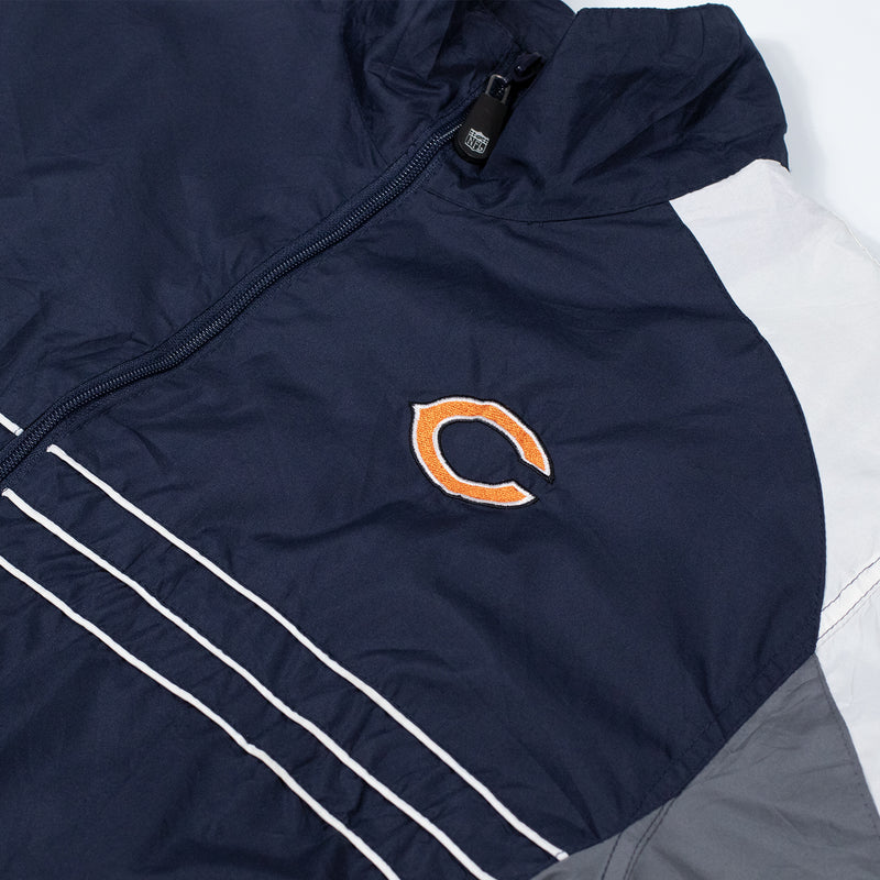 Chicago Bears Track Jacket - Navy - Logo