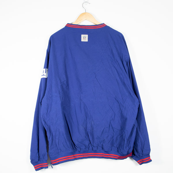 Reebok New York Giants Pullover Jacket - Blue - Back