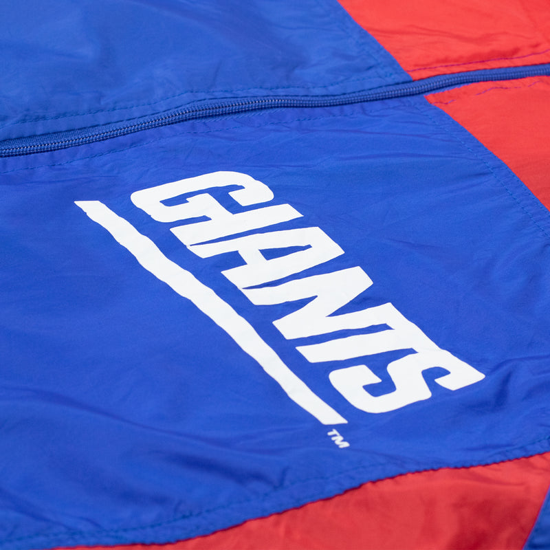 Apex One New York Giants Track Jacket - Blue/Red - Logo