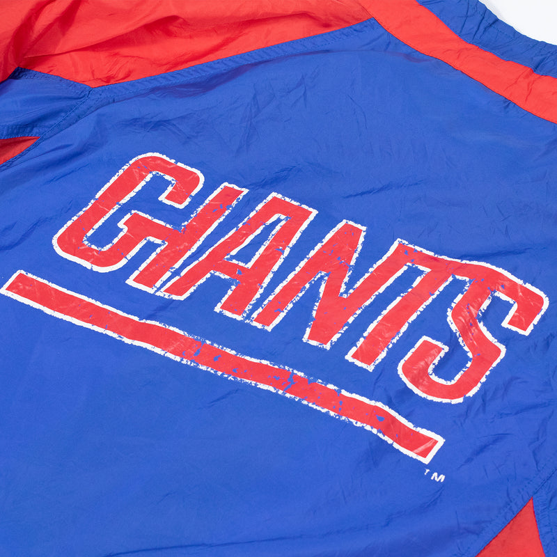 Apex One New York Giants Track Jacket - Blue/Red - Logo 2