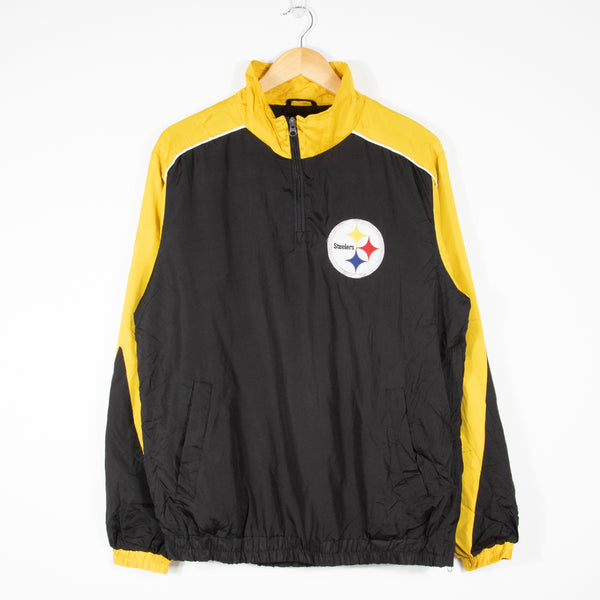 Pittsburgh Steelers Track Jacket - Black/Yellow - Front