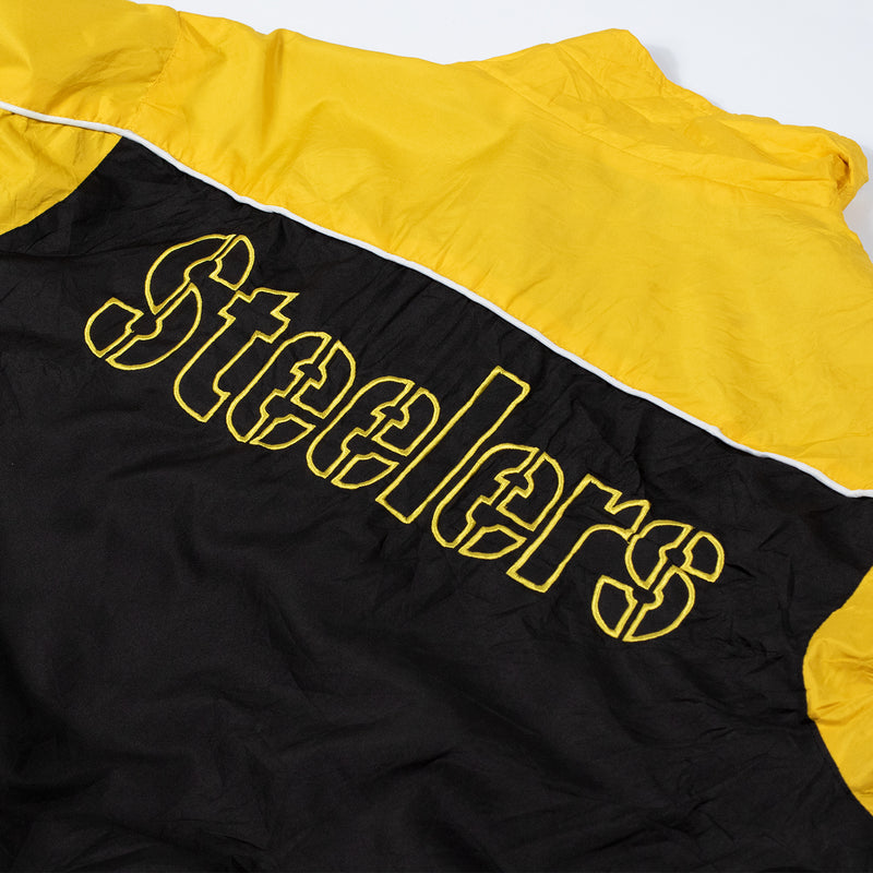 Pittsburgh Steelers Track Jacket - Black/Yellow - Logo 2