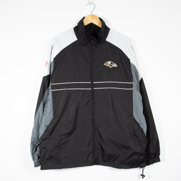 Baltimore Ravens Track Jacket - Black - Front