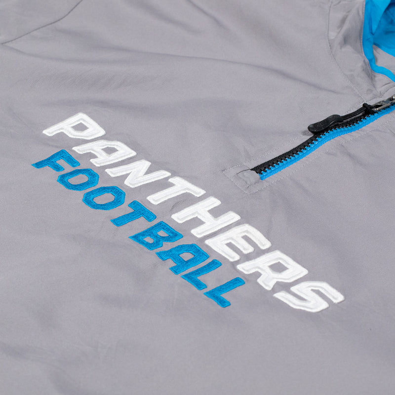 Reebok Carolina Panthers Track Jacket - Grey - Large - Logo 1