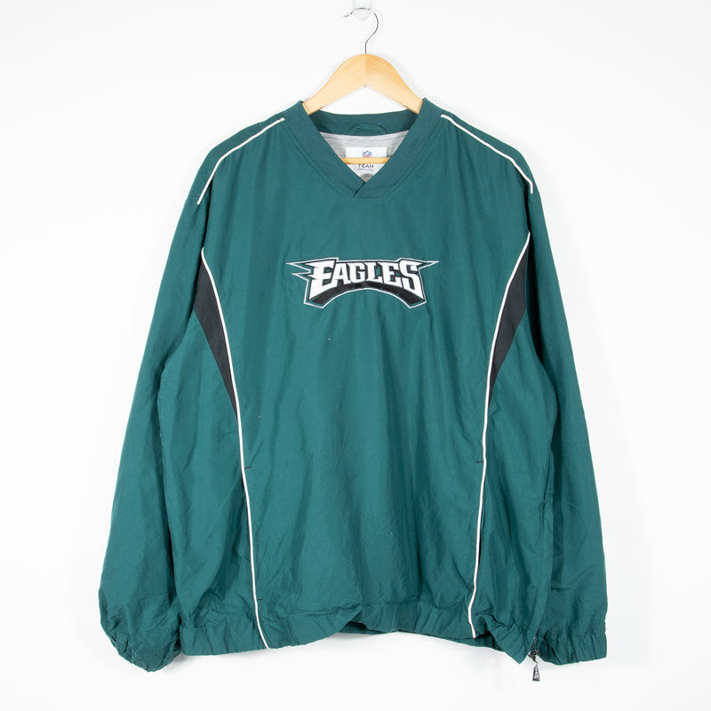Philadelphia Eagles Pullover Jacket - Green - Front