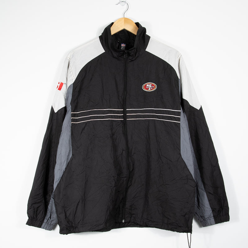 San Francisco 49ers Track Jacket - Black - Large