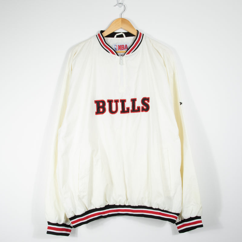 Reebok Chicago Bulls 90s Windbreaker - Off White - Front
