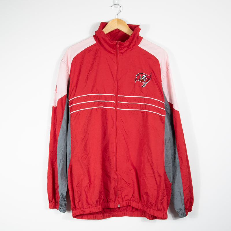 NFL Tampa Bay Buccaneers Track Jacket - Red - Front