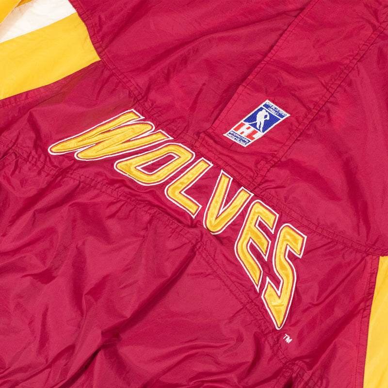 Starter Chicago Wolves Track Jacket - Red - Detail