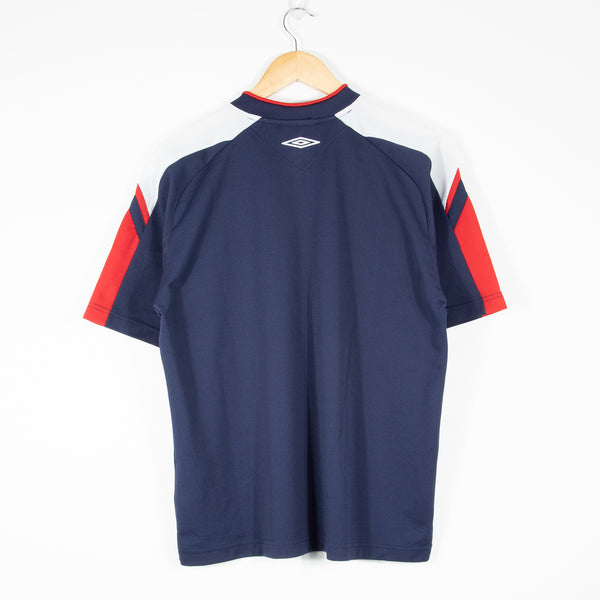 Umbro Pro Training T-Shirt - Navy - Medium back