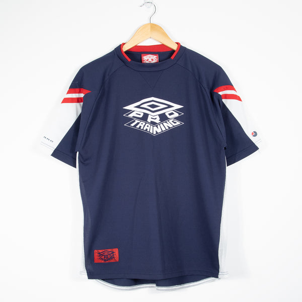 Umbro Pro Training T-Shirt - Navy - Medium