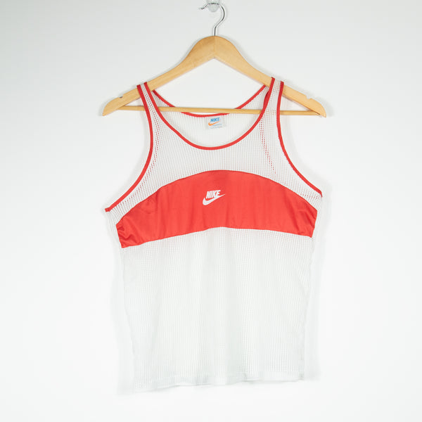 Nike String Vest - White - X-Small