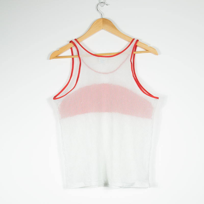 Nike String Vest - White - X-Small