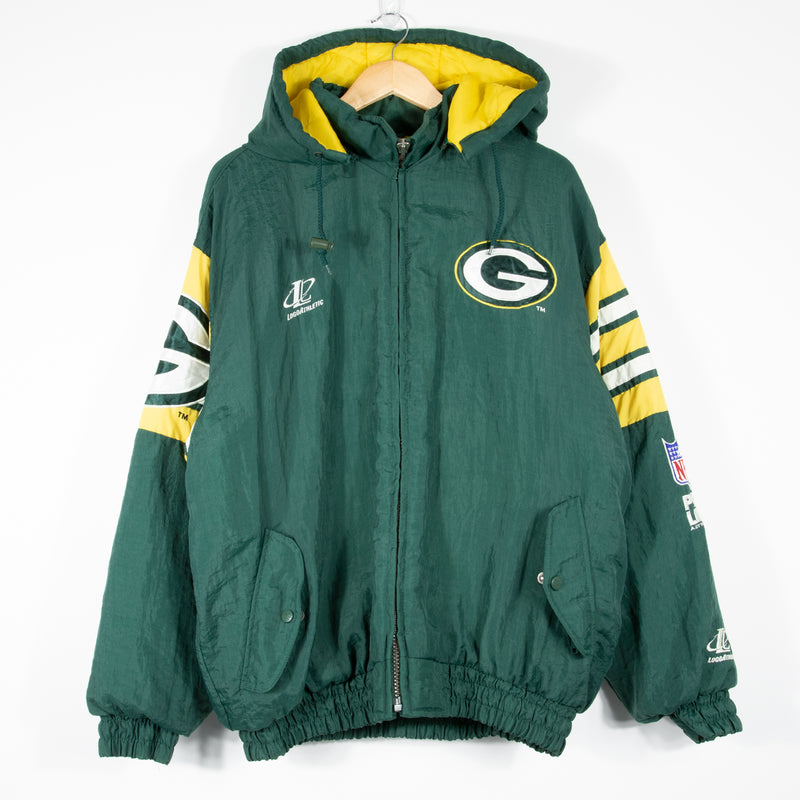 Logo Athletic Green Bay Packers Coat - Green - Large