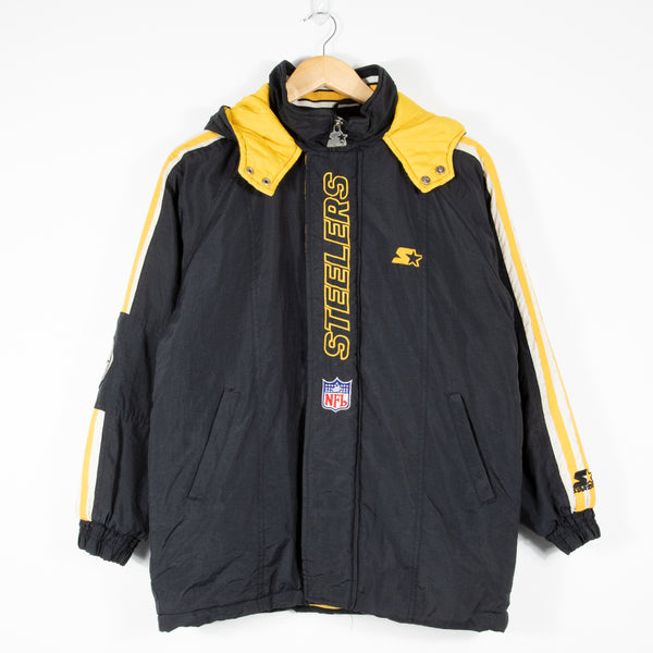 Starter Pittsburgh Steelers Coats - Black - Small