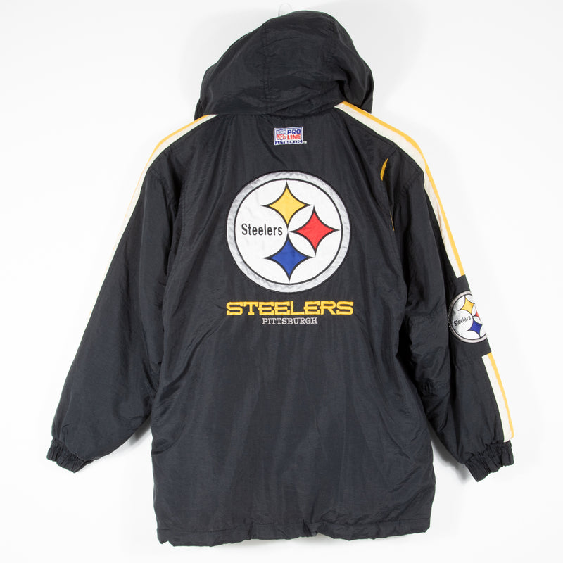 Starter Pittsburgh Steelers Coats - Black - Small