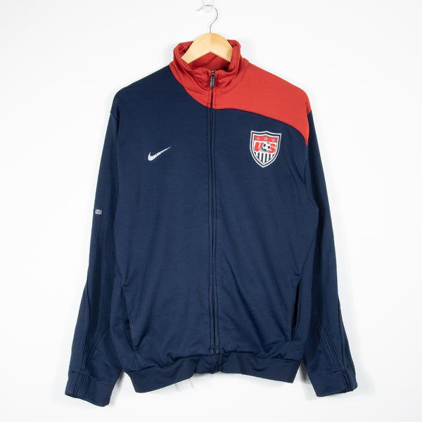 Nike USA Track Jacket - Navy - Medium