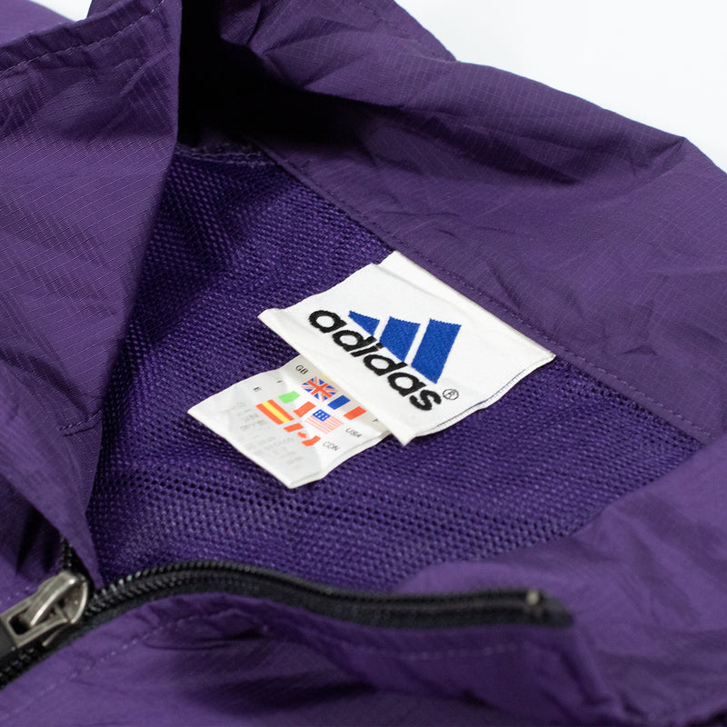 adidas Track Jacket - Purple - Medium