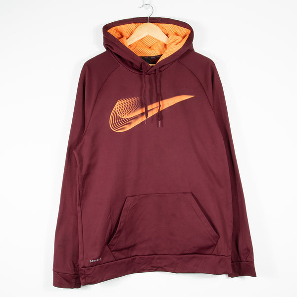 Nike Hoodie - Burgundy - Medium