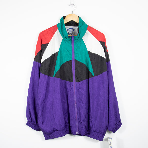 Shell Shock Track Jacket - Purple - Medium